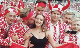 Seksinya Natali Khlebnikova, Wanita Rusia Pendukung Denmark di Piala Dunia 2018