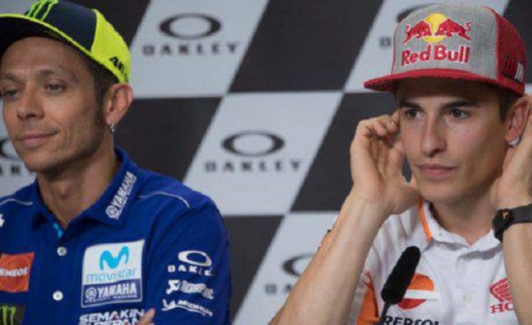 Marc Marquez Bersyukur Bukan Valentino Rossi yang Jadi Pemenang MotoGP Italia 2018