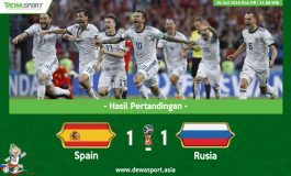 Spain 1 - 1 Rusia : Spanyol Pulang, Fernando Hierro Tanggung jawab
