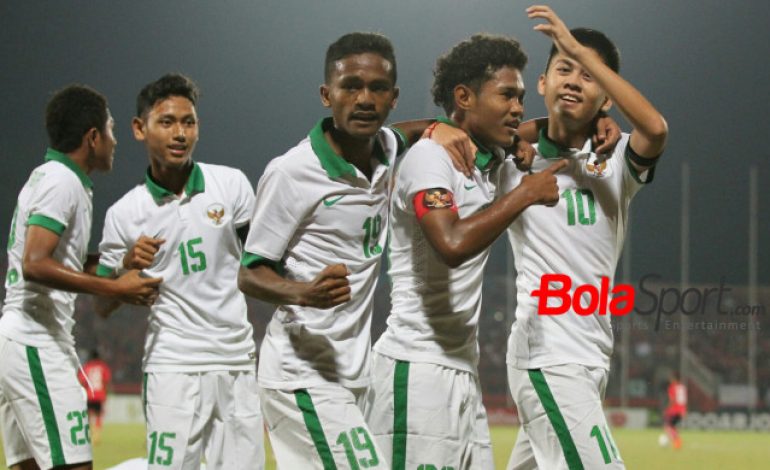 Juarai Grup A , Timnas U-16 Indonesia Torehkan Catatan yang Sulit Dilampaui 10 Negara Lain