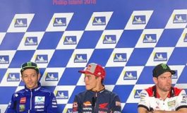 Makjleb, Jawaban Marc Marquez di Hadapan Valentino Rossi Karena Belum Ucapkan Selamat Juara Dunia MotoGP 2018