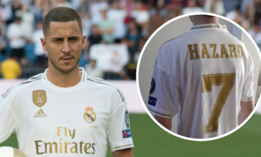 Nomor Punggung Eden Hazard di Real Madrid