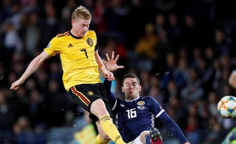 Hasil Kualifikasi Piala Eropa: De Bruyne Gemilang, Belgia Hajar Skotlandia 4-0