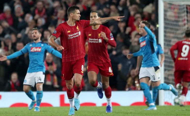 Hasil Pertandingan Liverpool vs Napoli: Skor 1-1