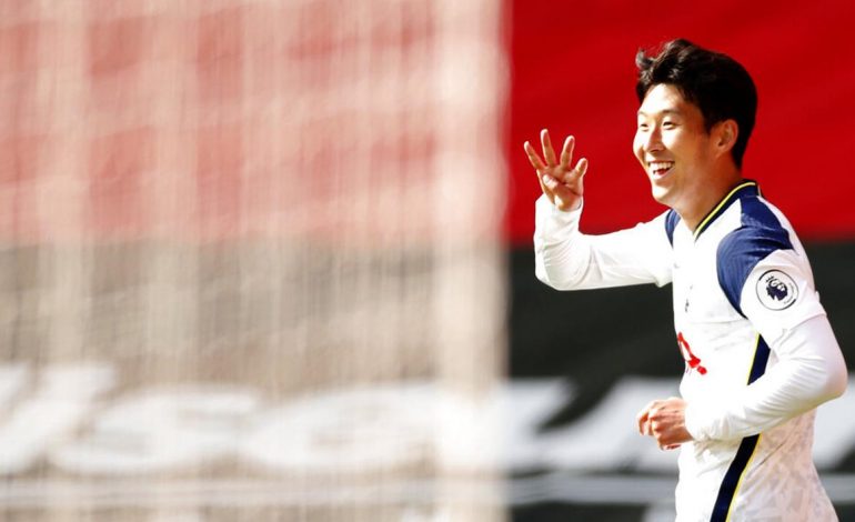 Cetak Empat Gol, Son Heung-Min: Terima Kasih Kane!
