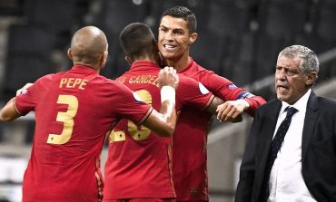 Cristiano Ronaldo Cetak Gol ke-100 di Timnas, Bruno Fernandes Ucapkan Selamat
