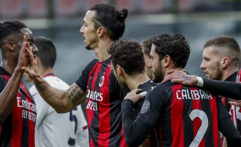 Hasil pertandingan AC Milan vs Crotone: Skor 4-0
