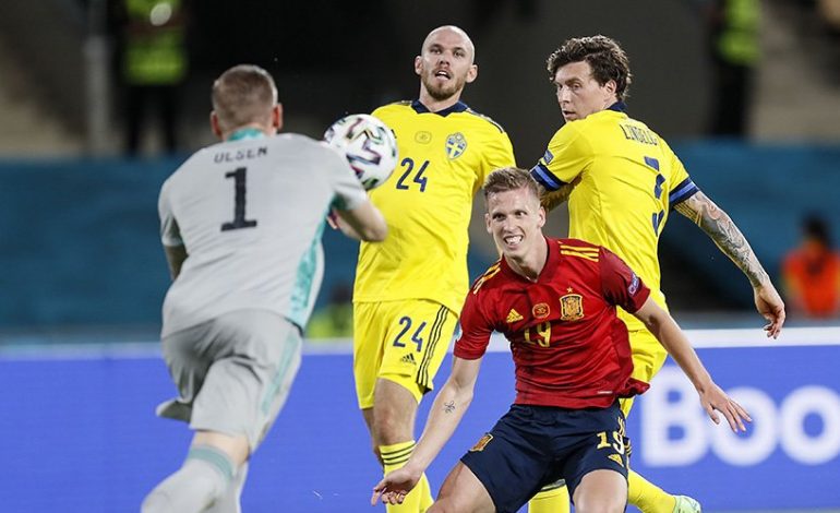 Man of the Match Spanyol vs Swedia: Victor Lindelof