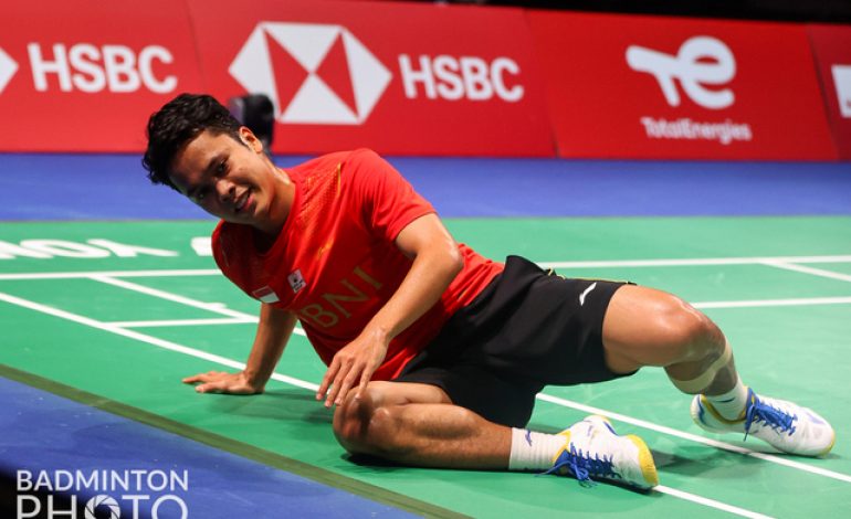 Anthony Ginting Cidera di Denmark Open 2021