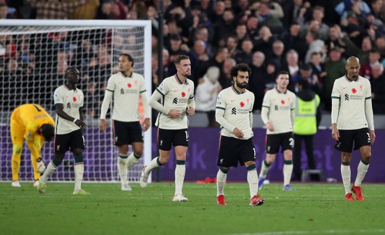 Liverpool Mengalami Kekalahan Pertama Dari Klub Kuda Hitam West Ham United