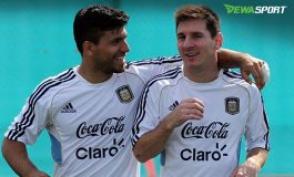 Sergio Aguero Doakan Lionel Messi Tampil Buruk