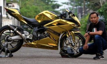 Mentereng, CBR250RR 'Lapis Emas' dari Kalimantan