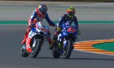 Video Jack Miller Nyetut Motor Maverick Vinales di FP1 MotoGP Aragon