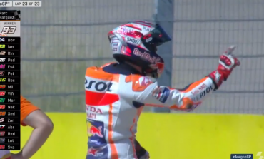 Video Marc Marquez Tari Selebrasi Baru di MotoGP Aragon