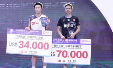 Anthony Sinisuka dan Kento Momota Reuni di Denmark Open 2018, Netizen Sebarkan Meme Kocak Menggelitik Perut