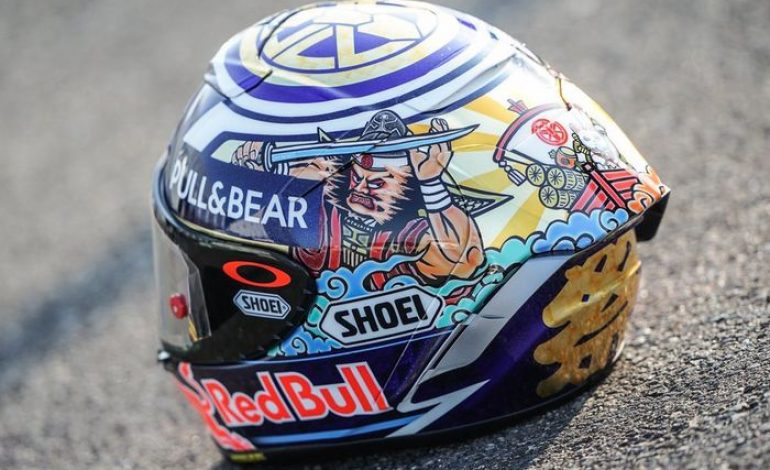 Marc Marquez Pamer Helm Baru, Persiapan Juara di MotoGP Jepang?