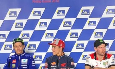 Makjleb, Jawaban Marc Marquez di Hadapan Valentino Rossi Karena Belum Ucapkan Selamat Juara Dunia MotoGP 2018