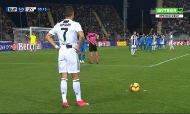 Ronaldo Jadi Eksekutor Tendangan Bebas Terburuk di Liga Italia