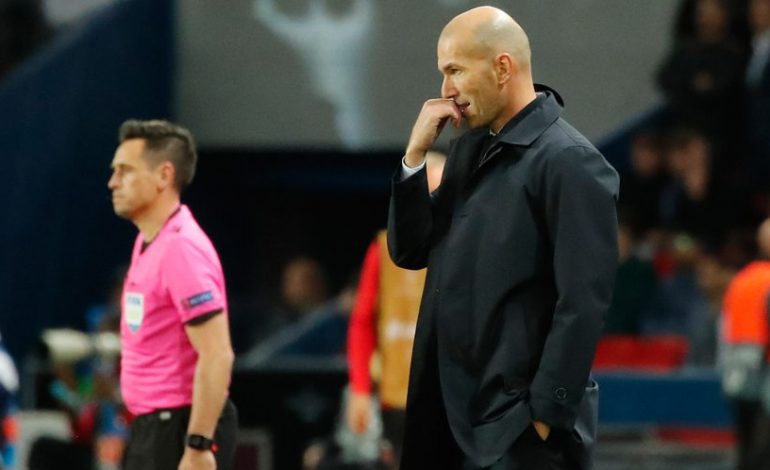 Madrid Kalah Telak dari PSG, Begini Komentar Zidane