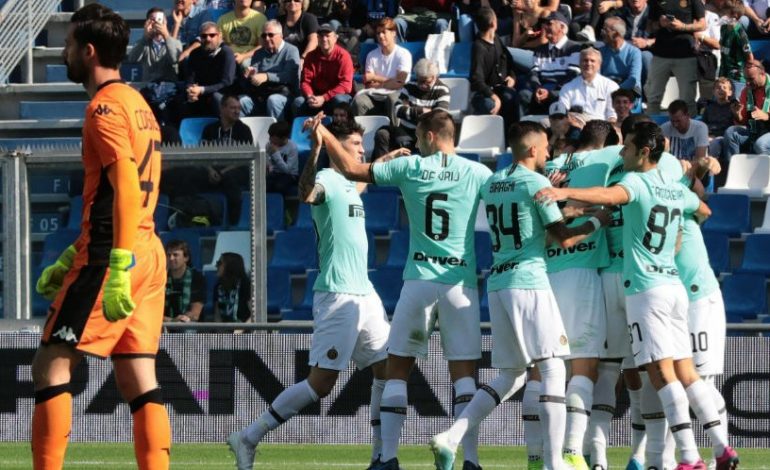 Hasil Pertandingan Sassuolo vs Inter Milan: Skor 3-4