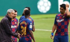 Quique Setien Tak Puas Barcelona Hanya Menang Tipis atas Espanyol