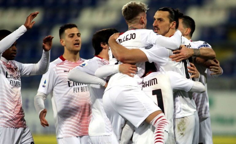 Cagliari vs AC Milan: Dua Ibrahimovic Antar Rossoneri Menang 2-0