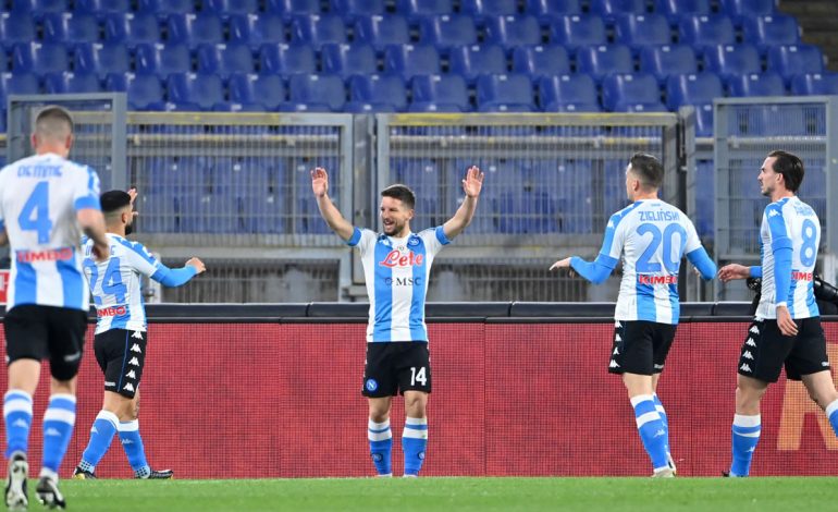 AS Roma vs Napoli: Partenopei Menang 2-0 di Kandang Serigala
