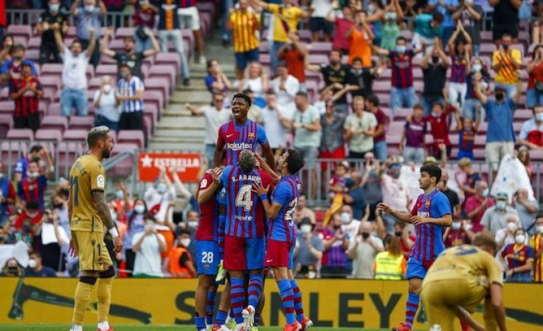 Reaksi Skuat Barcelona Sambut Kembali Ansu Fati: Dari Coutinho Hingga Luuk de Jong