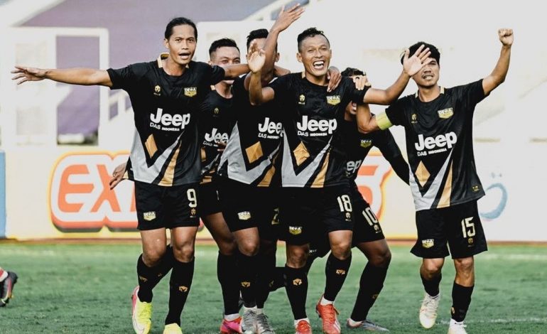 Dewa United Ditahan Imbang PSIM Yogyakarta 2-2