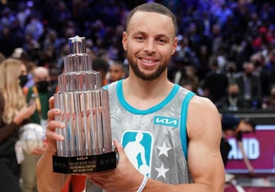 Stephen Curry MVP NBA All Star 2022